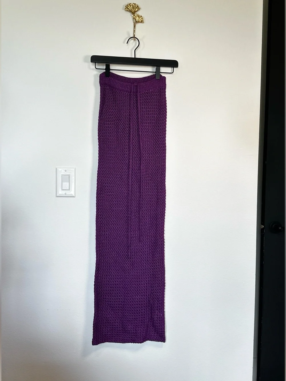 Meshki Raquel Crochet Up Back Top and Maxi Skirt - Picture 3 of 13